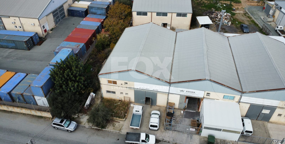 Industrial Warehouse for Sale in Ypsonas Industrial Area: with Title Deed