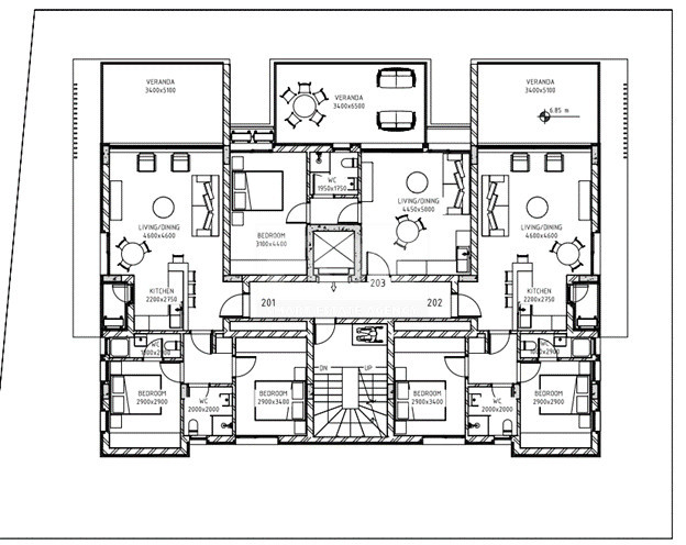 Modern 1 bedroom apartment For Sale  in an Exclusive Residential Development in Tsiflikoudia, Limassol
