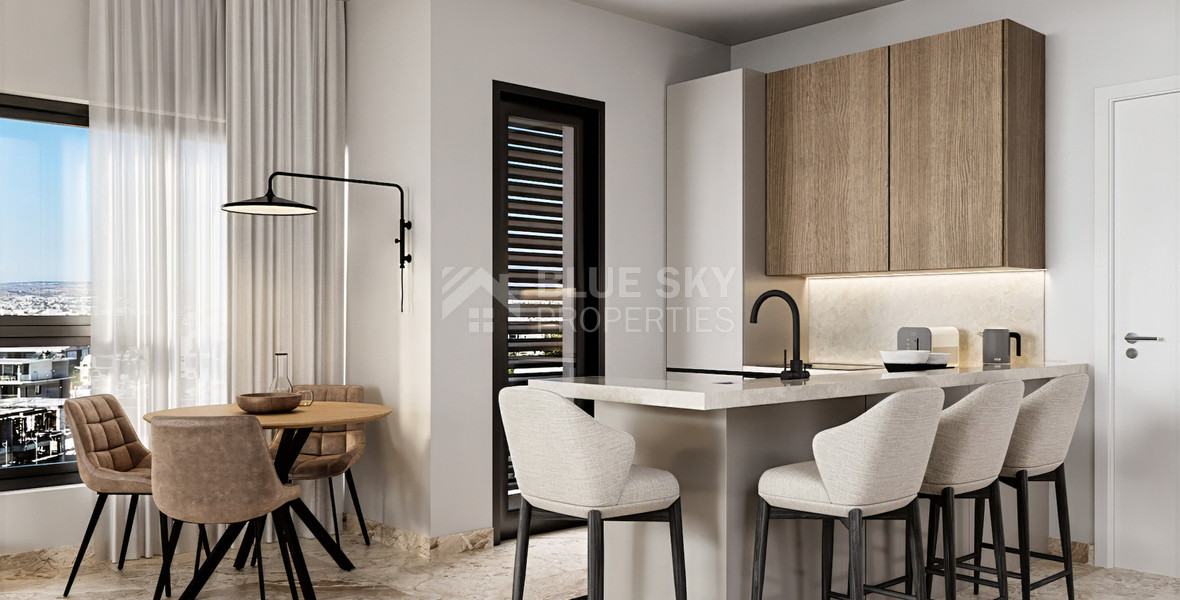 Modern 1 bedroom apartment For Sale  in an Exclusive Residential Development in Tsiflikoudia, Limassol
