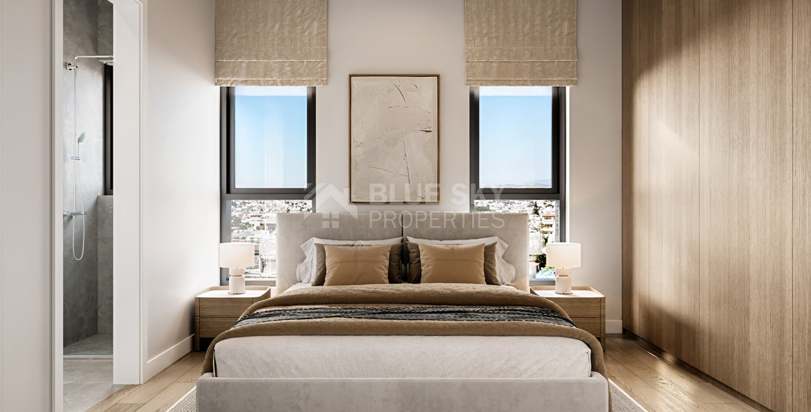 Modern 1 bedroom apartment For Sale  in an Exclusive Residential Development in Tsiflikoudia, Limassol