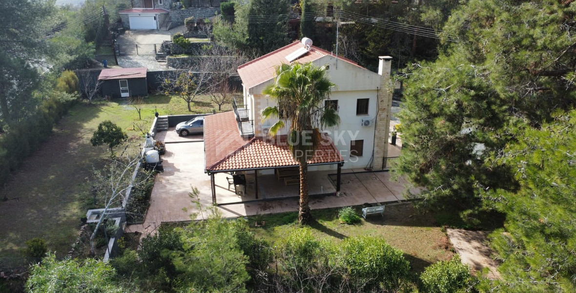 Detached 4-Bedroom House on Large Plot in Moniatis: Complete Privacy & Nature