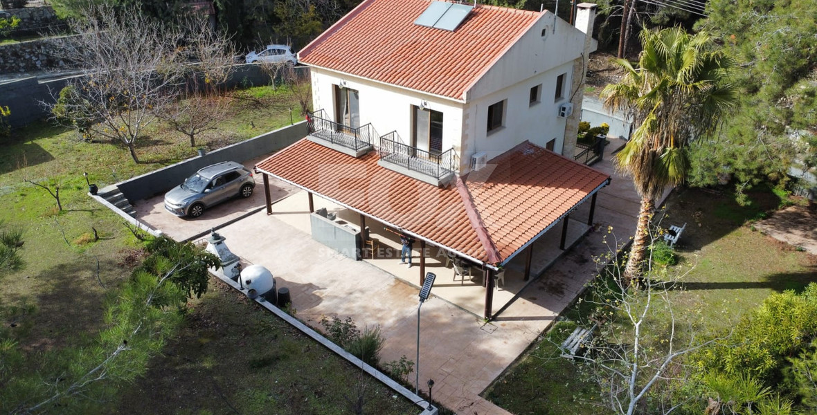 Detached 4-Bedroom House on Large Plot in Moniatis: Complete Privacy & Nature