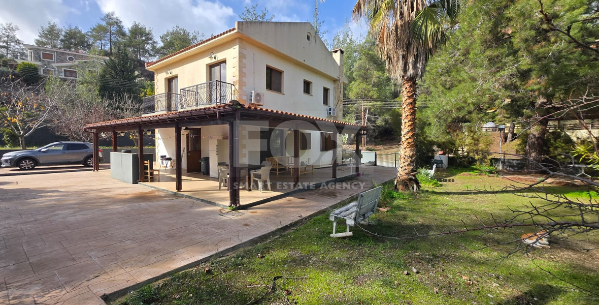 Detached 4-Bedroom House on Large Plot in Moniatis: Complete Privacy & Nature