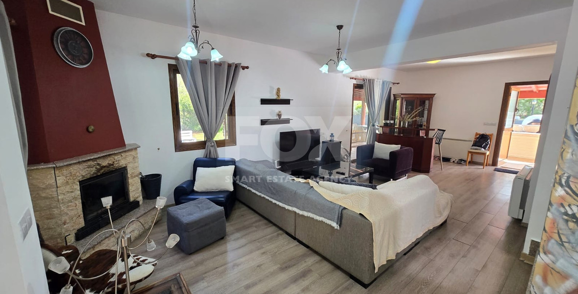 Detached 4-Bedroom House on Large Plot in Moniatis: Complete Privacy & Nature