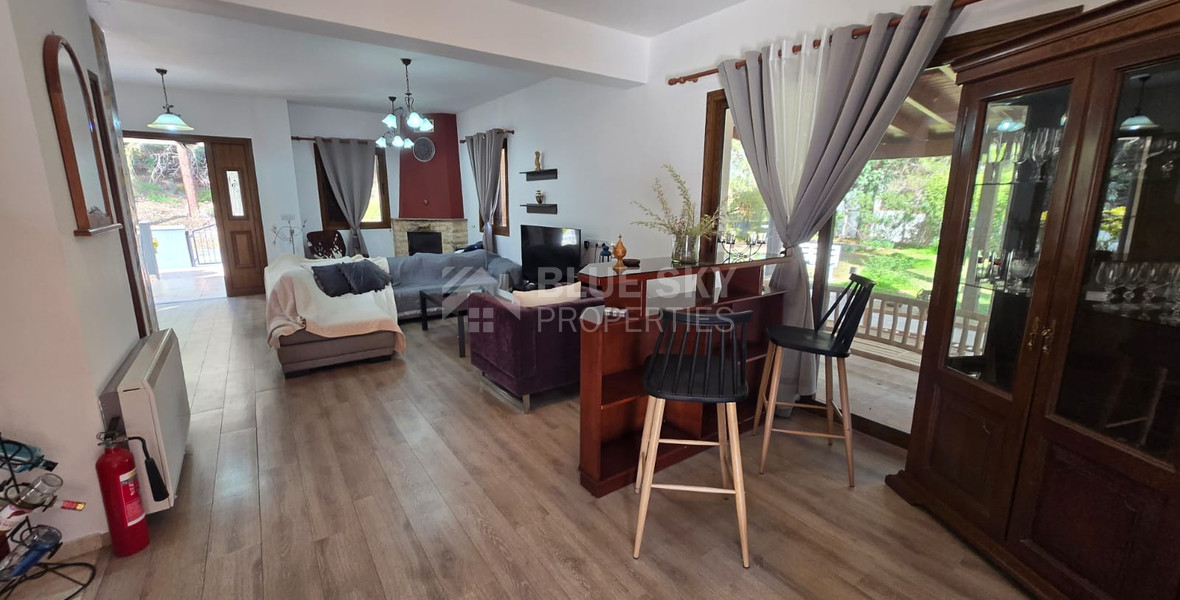 Detached 4-Bedroom House on Large Plot in Moniatis: Complete Privacy & Nature