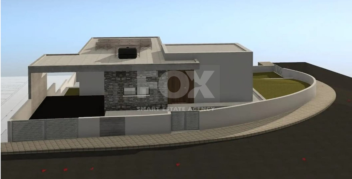 Large Corner Building Plot for Sale in Souni-Zanakia With Architecture Plans and Ready License to Build