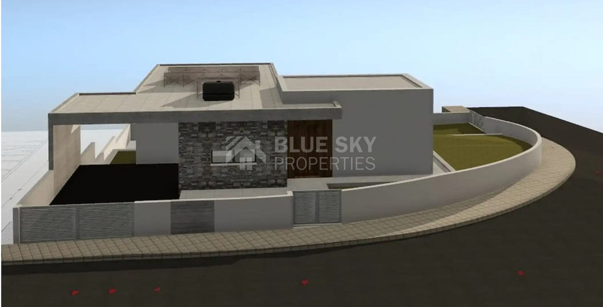 Large Corner Building Plot for Sale in Souni-Zanakia With Architecture Plans and Ready License to Build