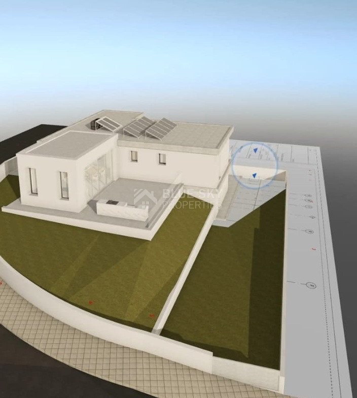 Large Corner Building Plot for Sale in Souni-Zanakia With Architecture Plans and Ready License to Build