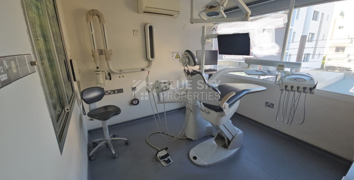 For Sale Spacious Two Bedroom Apartment (Ex-Dental Clinic) in Agios Nektarios
