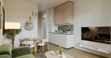 Contemporary One-Bedroom Ground Floor Apartment For Sale in a Prime Limassol Location