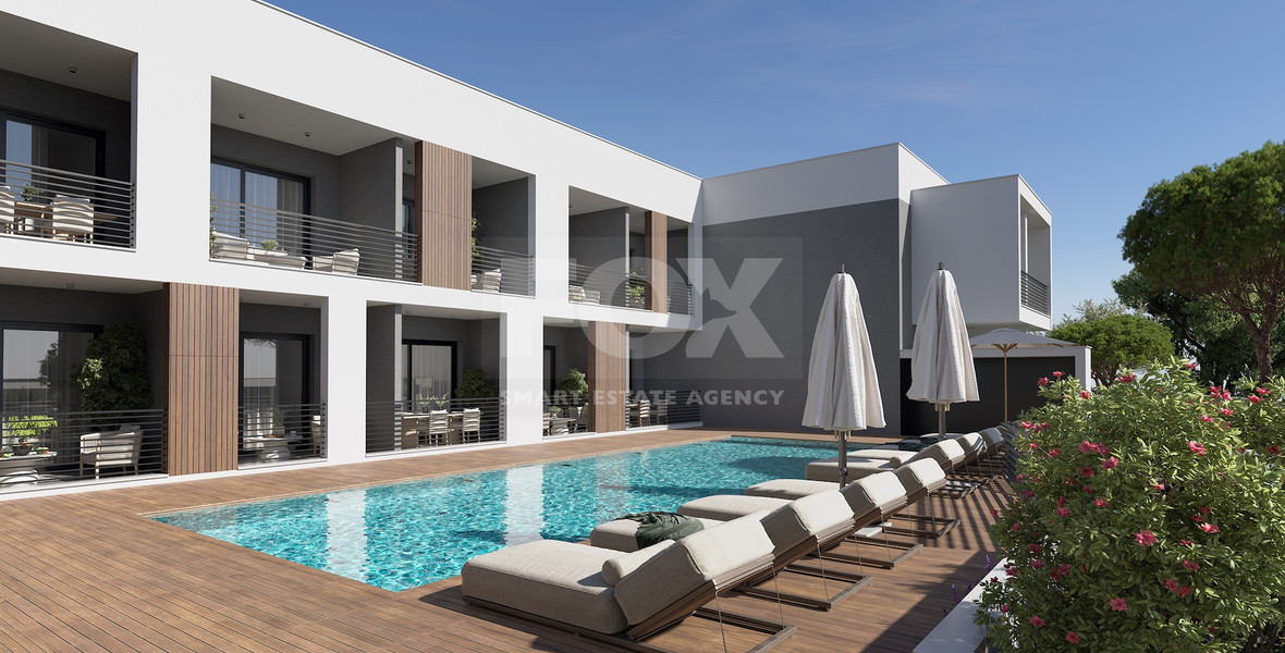 Contemporary One-Bedroom Ground Floor Apartment For Sale in a Prime Limassol Location