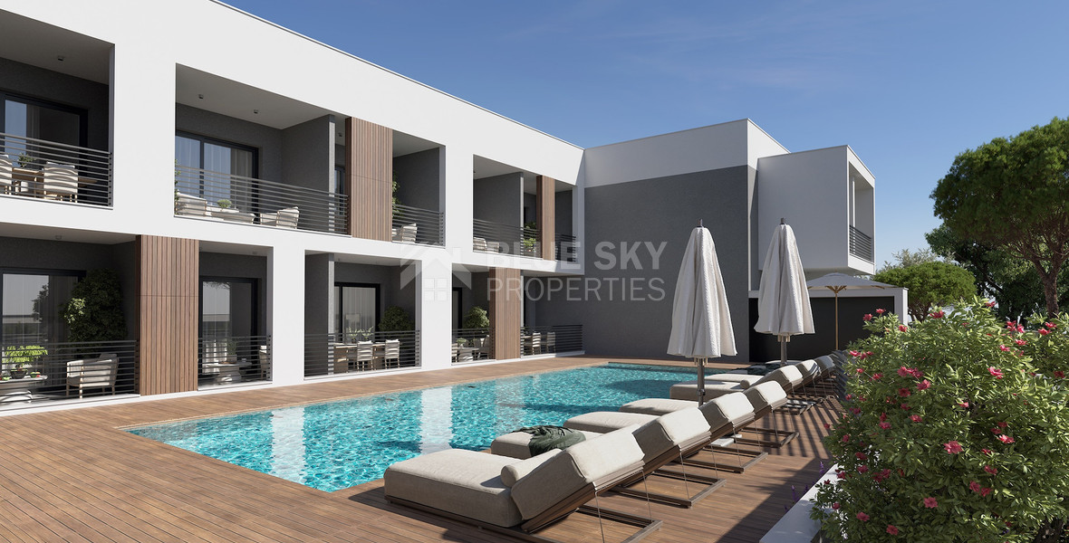 Contemporary One-Bedroom Ground Floor Apartment For Sale in a Prime Limassol Location
