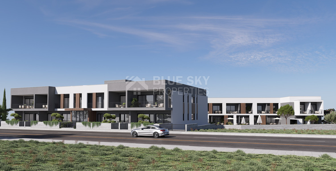 Modern One-Bedroom Ground Floor Apartment For Sale in Traconi, Limassol