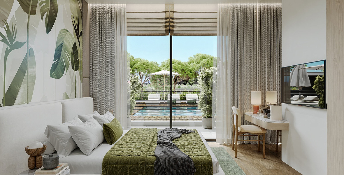 Stylish One-Bedroom Ground Floor Apartment For Sale in Traconi, Limassol