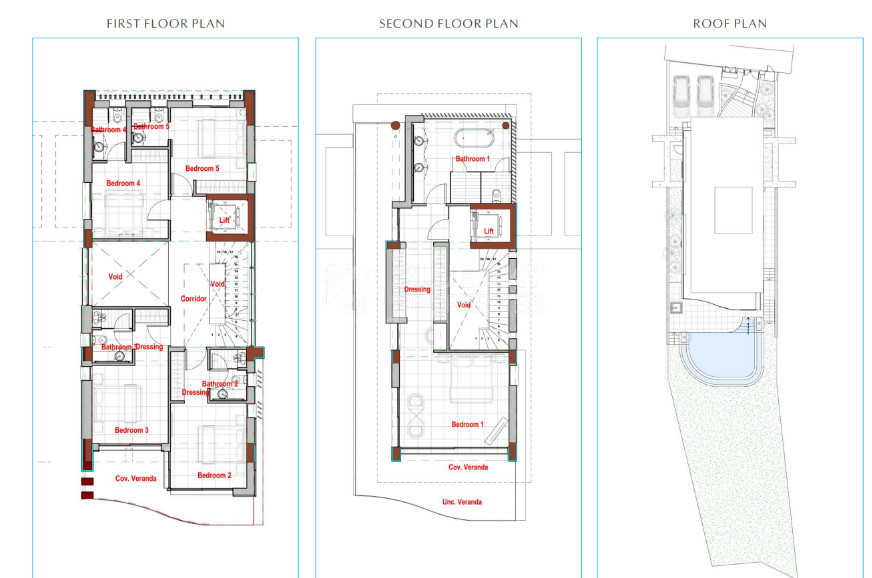 Five bedroom key ready Beachside Luxury Homes in Kissonerga, Paphos , for sale