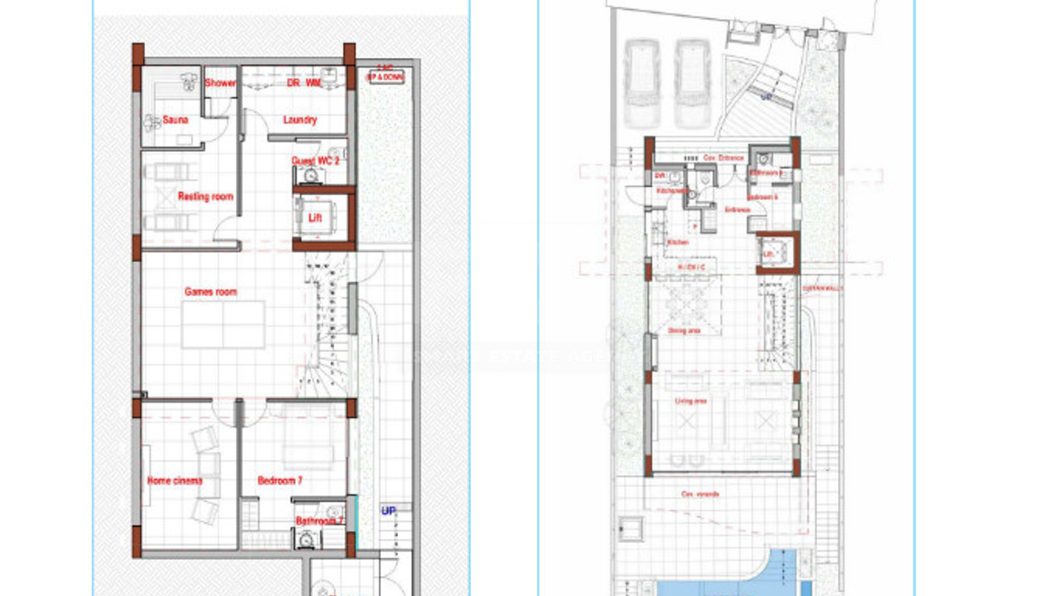 Five bedroom key ready Beachside Luxury Homes in Kissonerga, Paphos , for sale