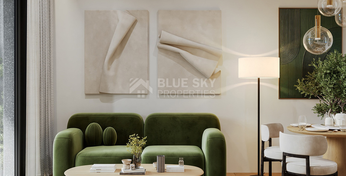 Modern One-Bedroom First-Floor Apartment For Sale in a Prime Limassol Location