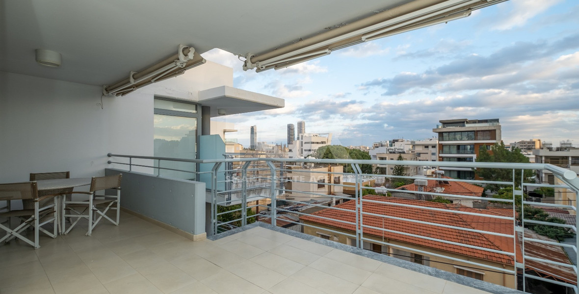 Elegant Three-Bedroom Penthouse with Roof Garden for Sale in the Heart of Limassol City Centre