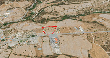 For Sale Large Field with Road Access and Mountain View in Avdimou