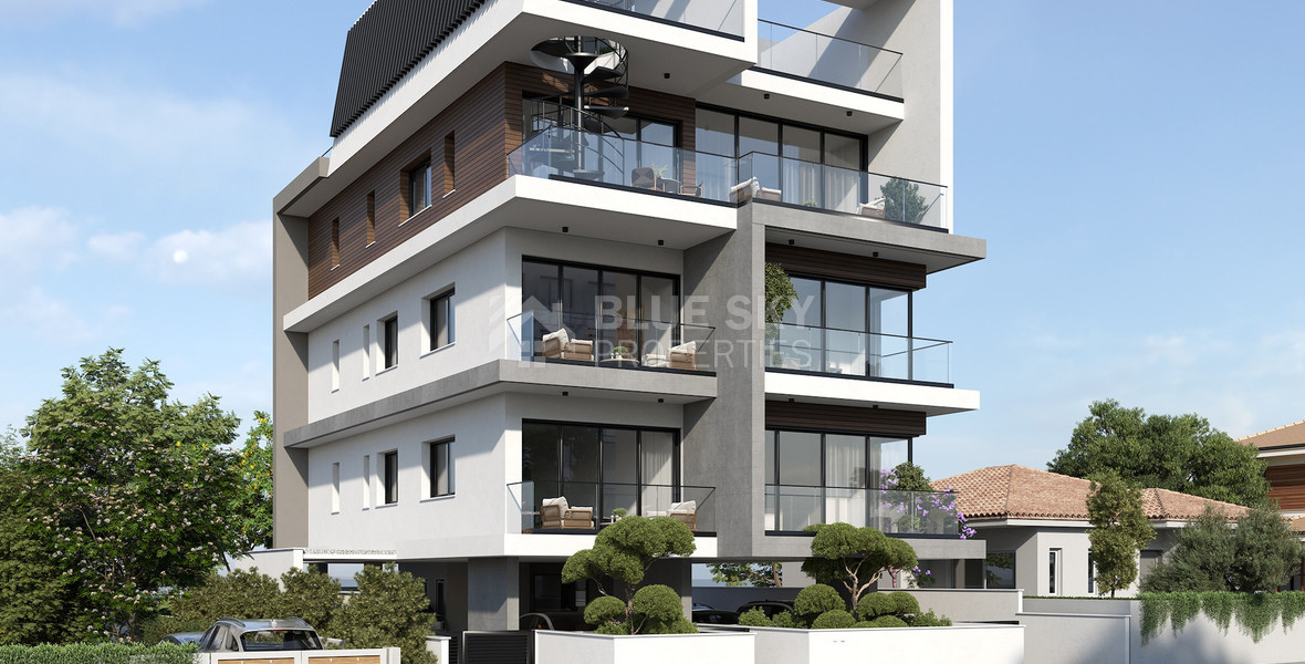 For Sale Exclusive 3-Bedroom Penthouse with Roof Garden – Top Floor | Mesa Geitonia, Limassol