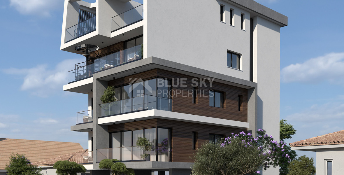 For Sale Exclusive 3-Bedroom Penthouse with Roof Garden – Top Floor | Mesa Geitonia, Limassol