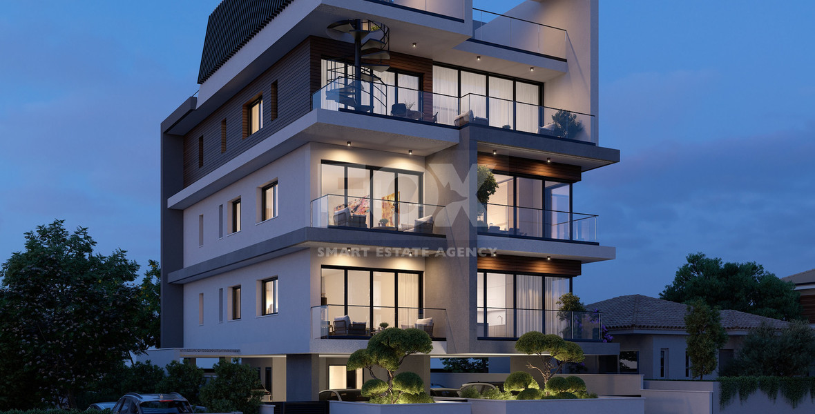 For Sale Exclusive 3-Bedroom Penthouse with Roof Garden – Top Floor | Mesa Geitonia, Limassol