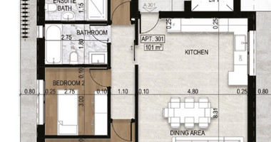 For Sale Exclusive 3-Bedroom Penthouse with Roof Garden – Top Floor | Mesa Geitonia, Limassol