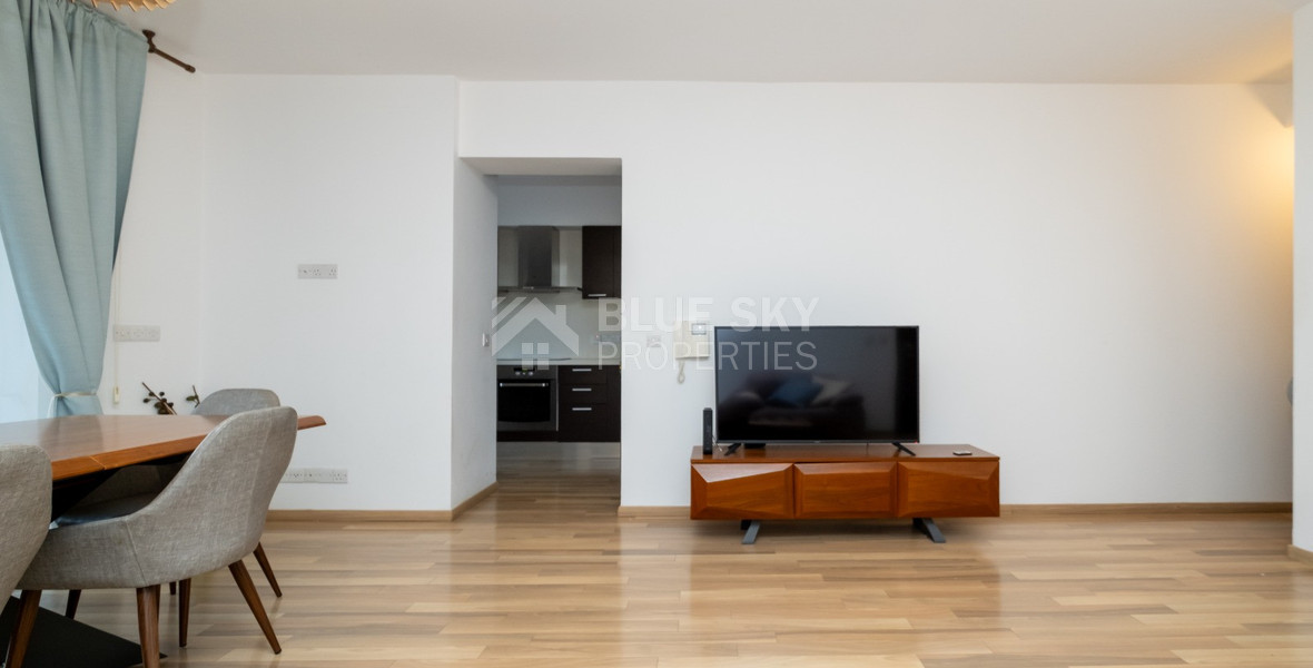 Elegant Three-Bedroom Penthouse with Roof Garden for Rent in the Heart of Limassol City Centre