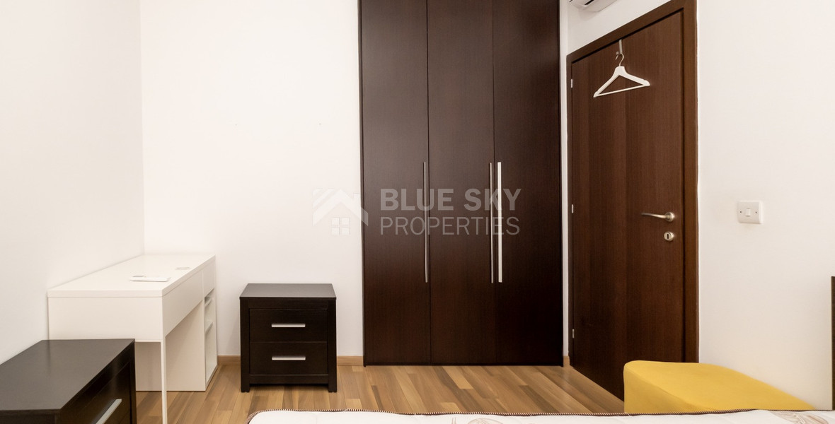 Elegant Three-Bedroom Penthouse with Roof Garden for Rent in the Heart of Limassol City Centre