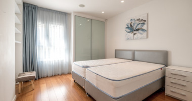 Seafront Two-Bedroom Apartment for Rent Opposite Dasoudi Beach, Germasogeia