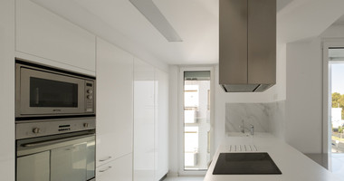 Seafront Two-Bedroom Apartment for Rent Opposite Dasoudi Beach, Germasogeia