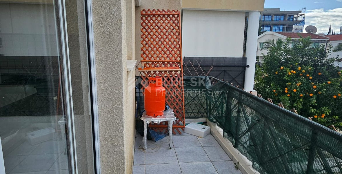 For Sale Two Bedroom Apartment in Central Universal Area of Paphos with separated title deed.