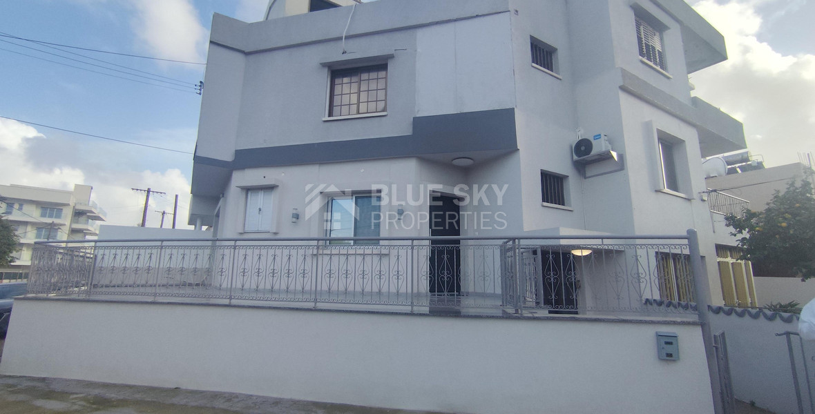 Two bedroom ground floor house for rent in Kato Polemidia, Limassol