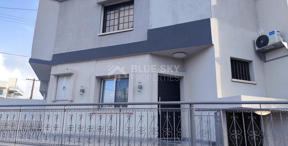 Two bedroom ground floor house for rent in Kato Polemidia, Limassol