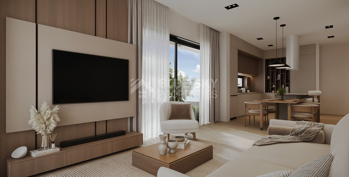 Top Floor Sea View Apartment in Peaceful Empa