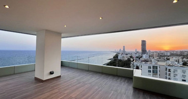 Exclusive Beachfront Living in Agios Tychonas – Four-Bedroom Full-Floor Apartment