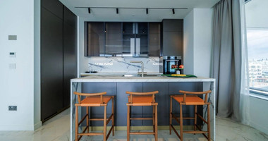 Exclusive Beachfront Living in Agios Tychonas – Four-Bedroom Full-Floor Apartment