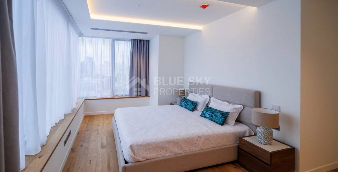 Exclusive Beachfront Living in Agios Tychonas – Four-Bedroom Full-Floor Apartment