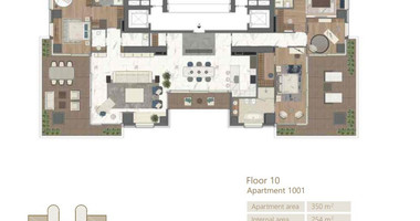 Exclusive Beachfront Living in Agios Tychonas – Four-Bedroom Full-Floor Apartment