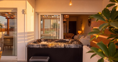 Fully Renovated Two-Bedroom Apartment with Large Veranda & Sea Views for Sale in Peyia