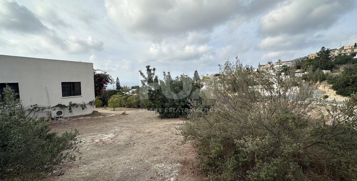 For Sale two bedroom Detached Bungalow on Large Plot with Sea Views | Peyia