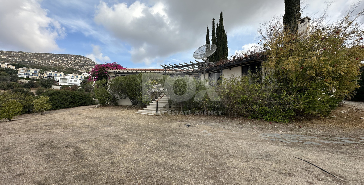 For Sale two bedroom Detached Bungalow on Large Plot with Sea Views | Peyia