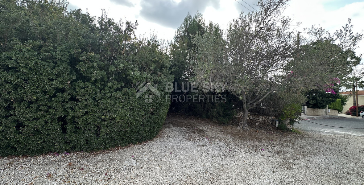 For Sale two bedroom Detached Bungalow on Large Plot with Sea Views | Peyia