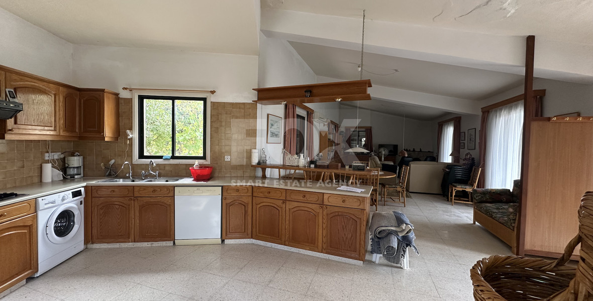 For Sale two bedroom Detached Bungalow on Large Plot with Sea Views | Peyia