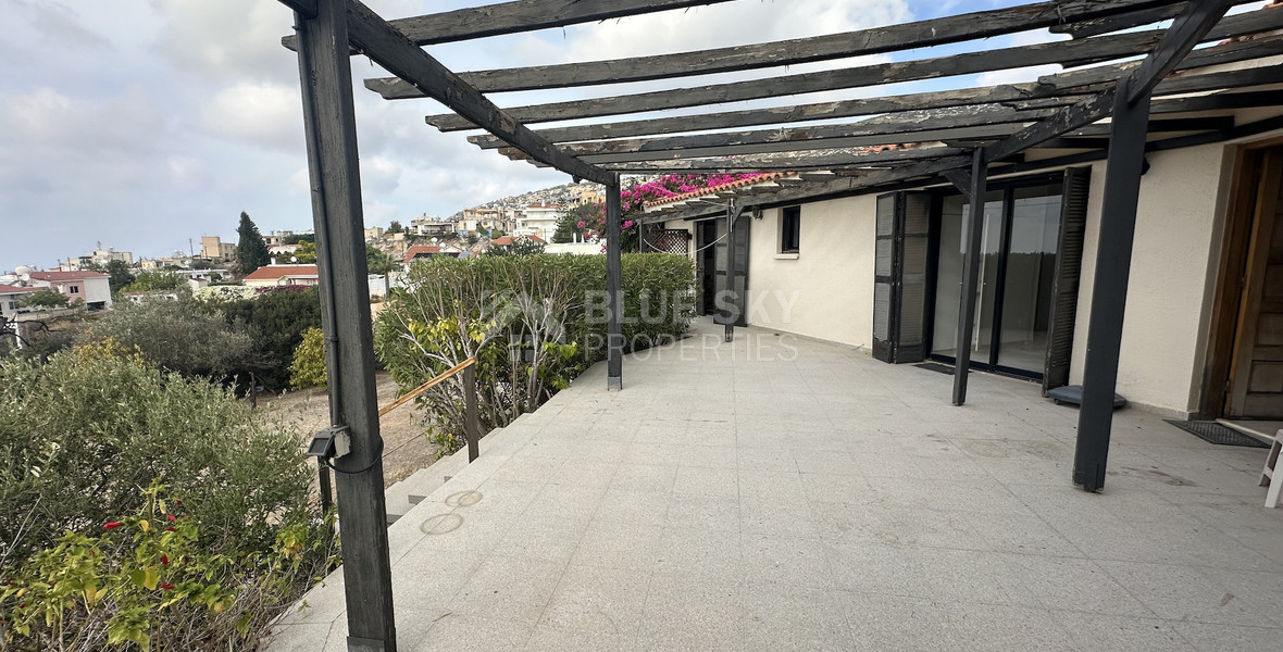 For Sale two bedroom Detached Bungalow on Large Plot with Sea Views | Peyia