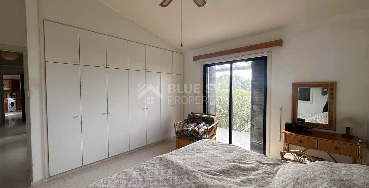 For Sale two bedroom Detached Bungalow on Large Plot with Sea Views | Peyia