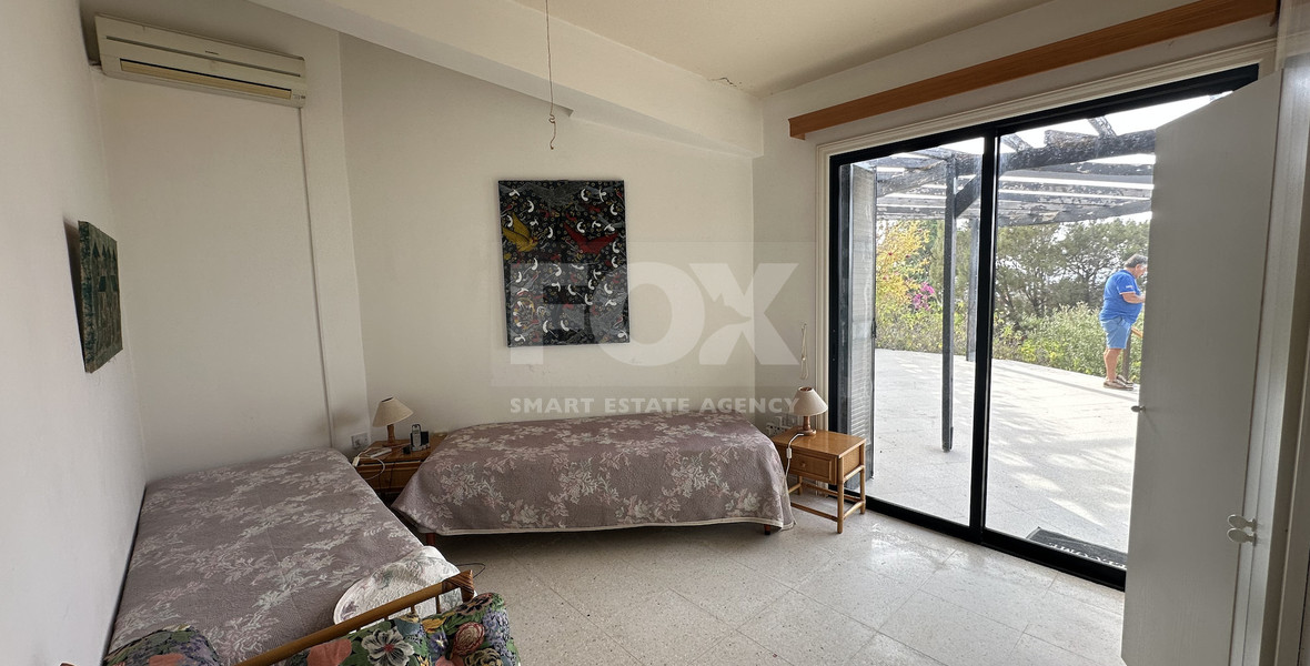 For Sale two bedroom Detached Bungalow on Large Plot with Sea Views | Peyia