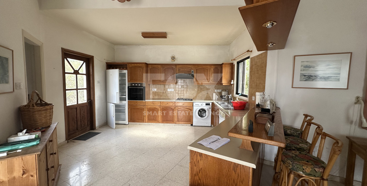 For Sale two bedroom Detached Bungalow on Large Plot with Sea Views | Peyia