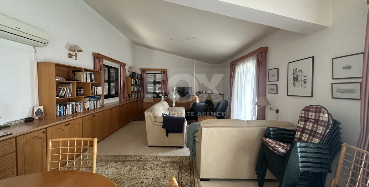 For Sale two bedroom Detached Bungalow on Large Plot with Sea Views | Peyia