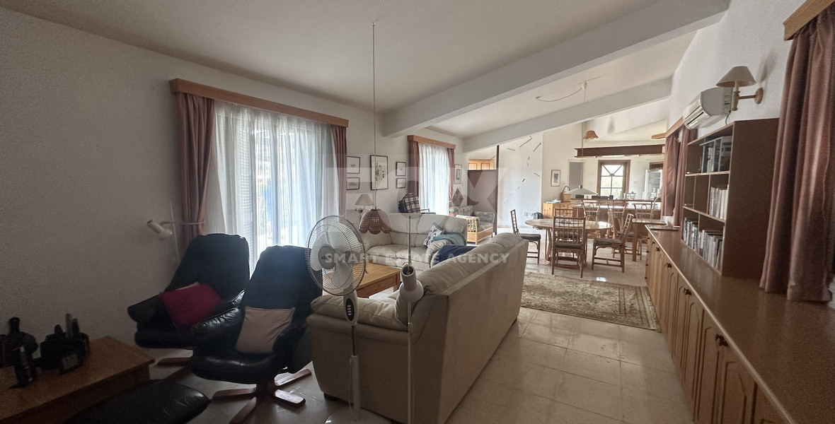For Sale two bedroom Detached Bungalow on Large Plot with Sea Views | Peyia